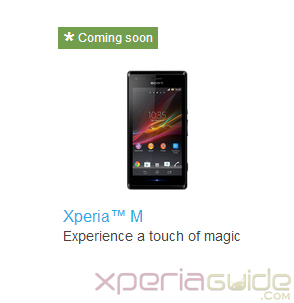 xperia m specification