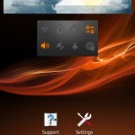 weather widget of Jelly Bean 6.2.B.0.203 firmware for Xperia Ion