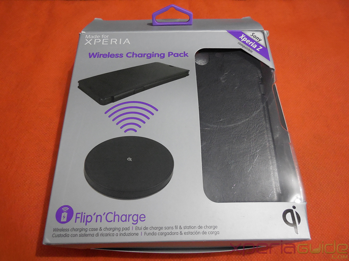Schildknaap Blind vertrouwen stuiten op Muvit Sony Xperia Z wireless charging pack Review