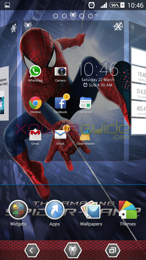 The Amazing Spider-Man 2 game free for Xperia Z series