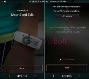 download sony smartband talk