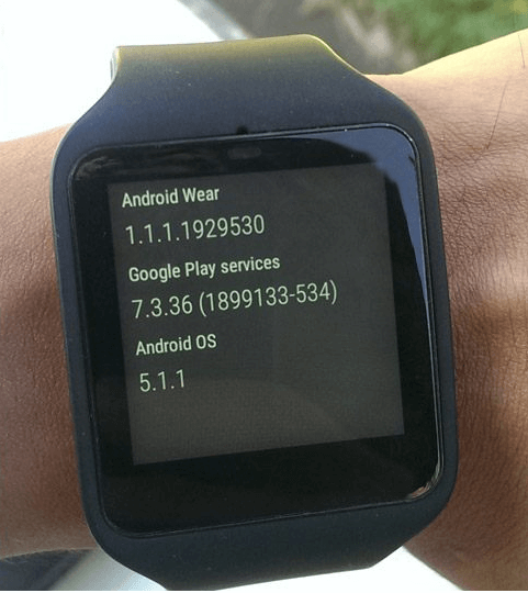Sony SmartWatch 3 Android Wear 5.1.1 update rolling - Brings Wi-Fi support & Wrist